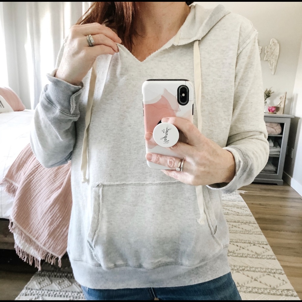 Beachy dip dyed hoodie